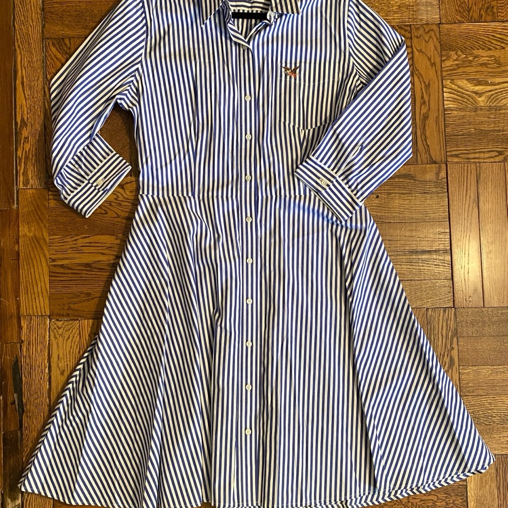 American Living cotton button-down shirtdress